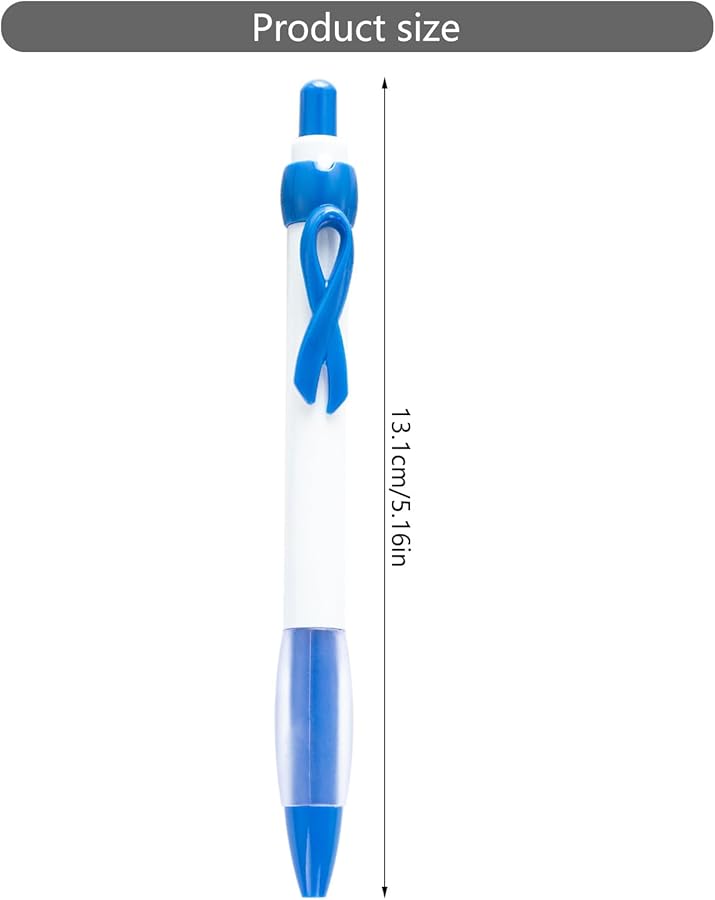 20Pcs Retractable Ballpoint Pens with Clip for Office Writing Smoothly - Image 4